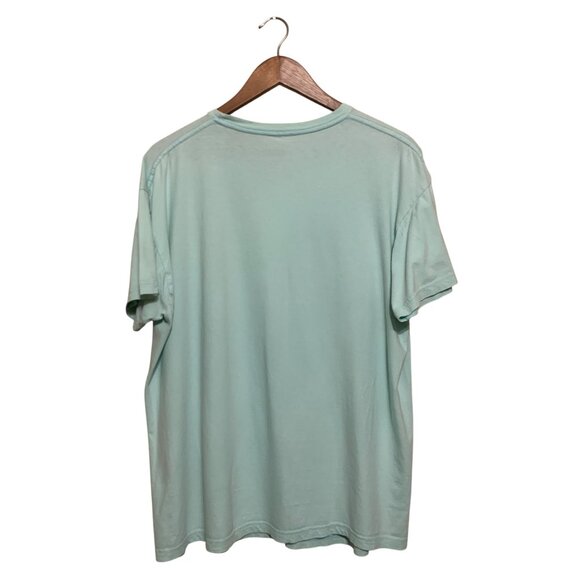 FRCHSLA Unisex T-Shirt "No New FRIENDS" Graphic Spelled Out Mint Green Sz XL Y2K - Picture 5 of 7